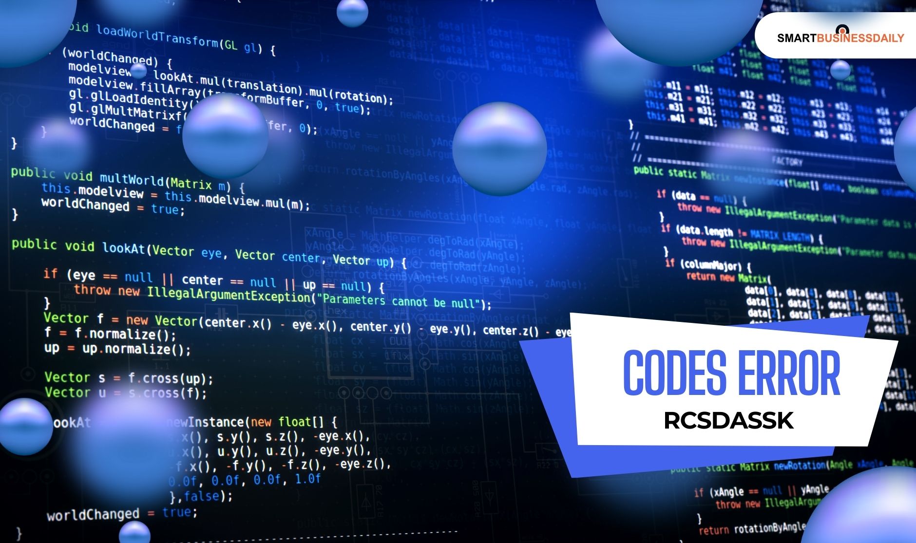 codes error rcsdassk